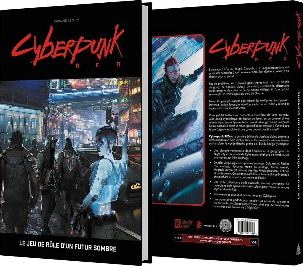 Cyberpunk 2077 Red livre initiation JDR