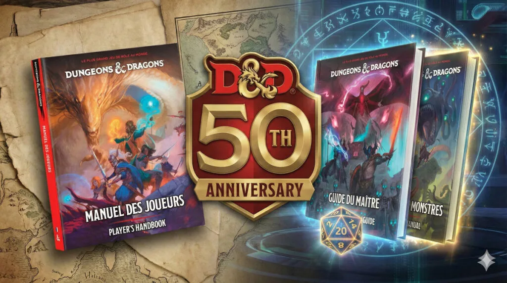 Nouveaux livres Donjons et Dragons édition 2024 Player Handbook