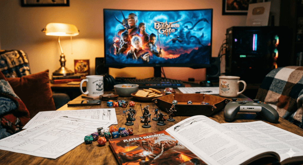 Jeux vidéo RPG pour s'initier au JDR