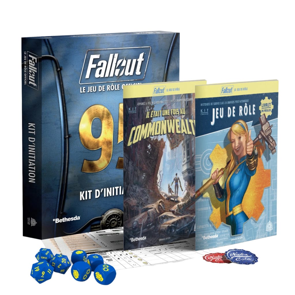 Boite de jeu Fallout JDR