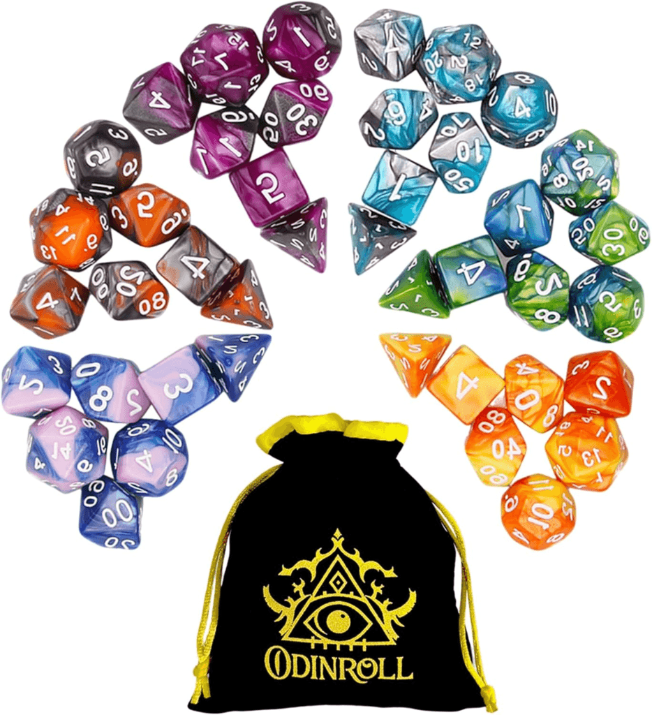 Dés pour débuter Donjons et Dragons