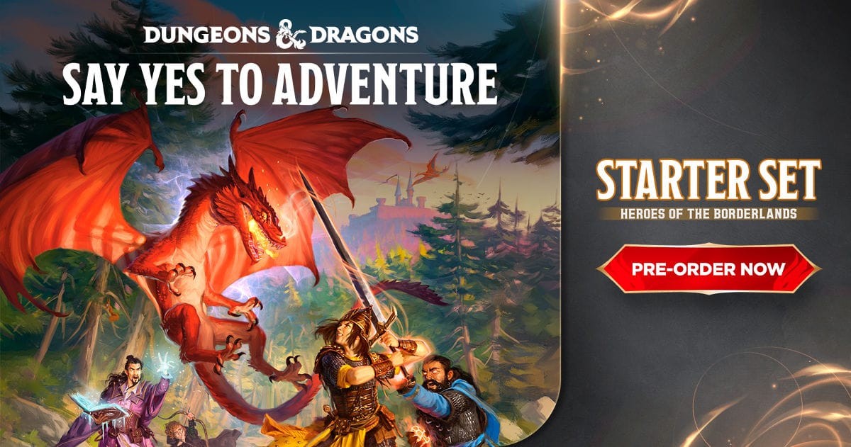 Boite d'initiation D&D 2024 Starter set