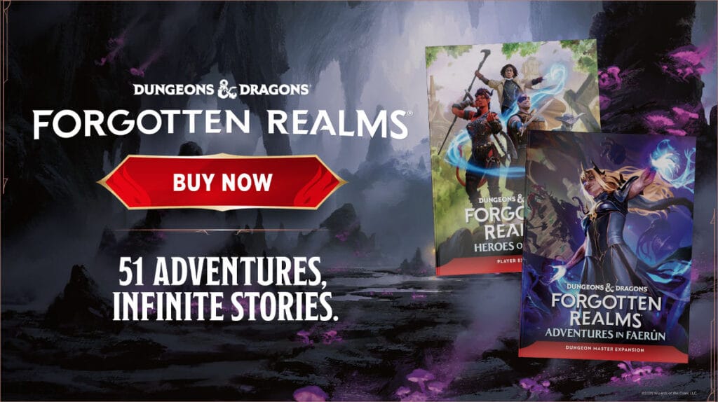 D&D Forgotten Realms Heroes of Faerun and Adventures in Faerun