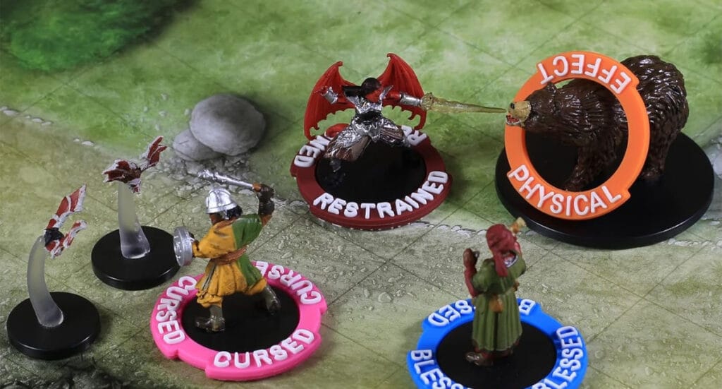 D&D 2024 Accessoire jeu de role marqueurs de condition
